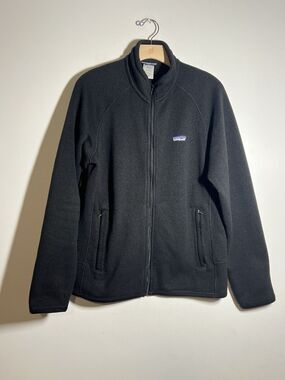 Patagonia Men's EUC Black Better Sweater Full Zip Fleece Jacket Size M